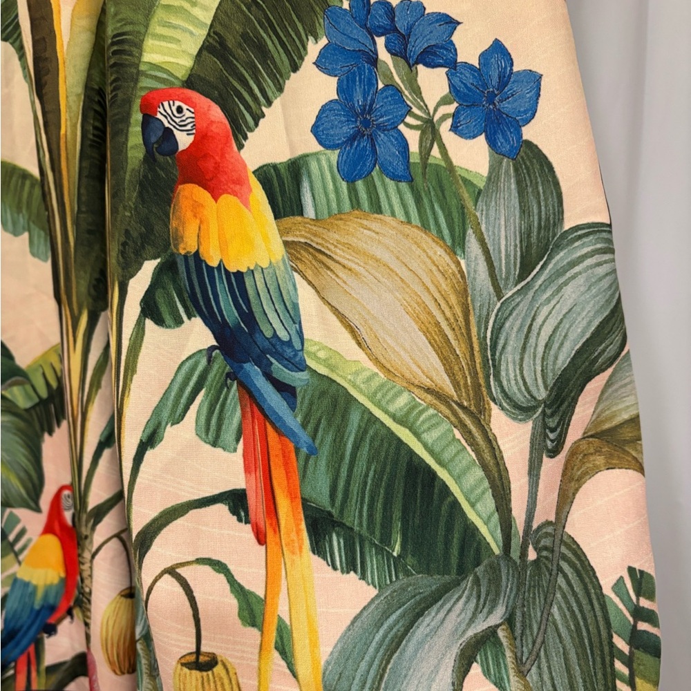 Shein Curve Tropical Summer Pants - Picture 3 of 5